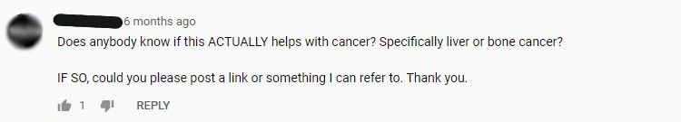 YouTube comment 4 YouTube comment 4