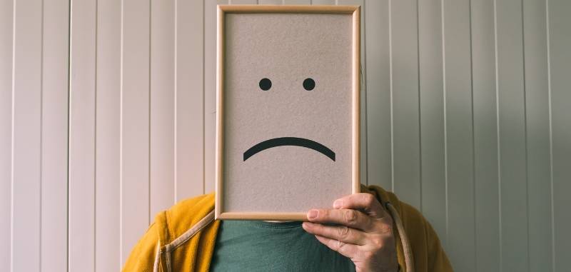 Unhappy man Unhappy man