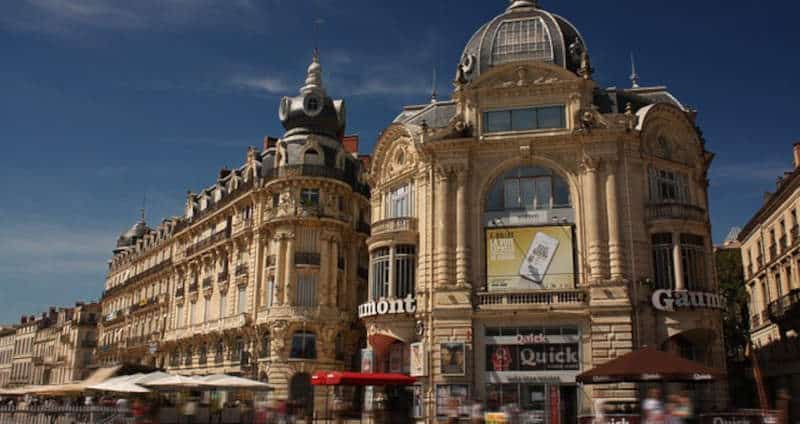 Place de la comedie, Montpellier Place de la comedie, Montpellier
