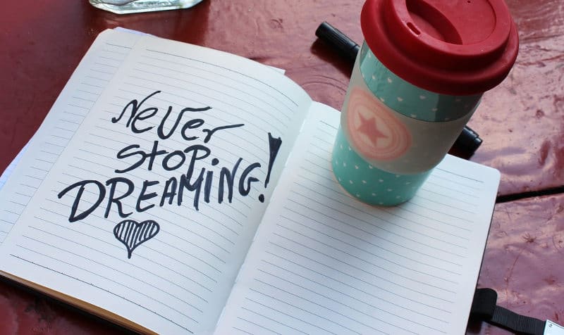 Never stop dreaming Never stop dreaming