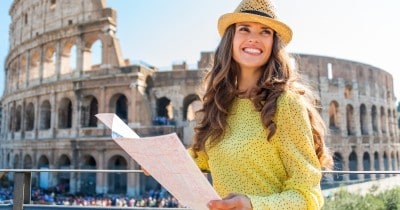 Tourist in Italy