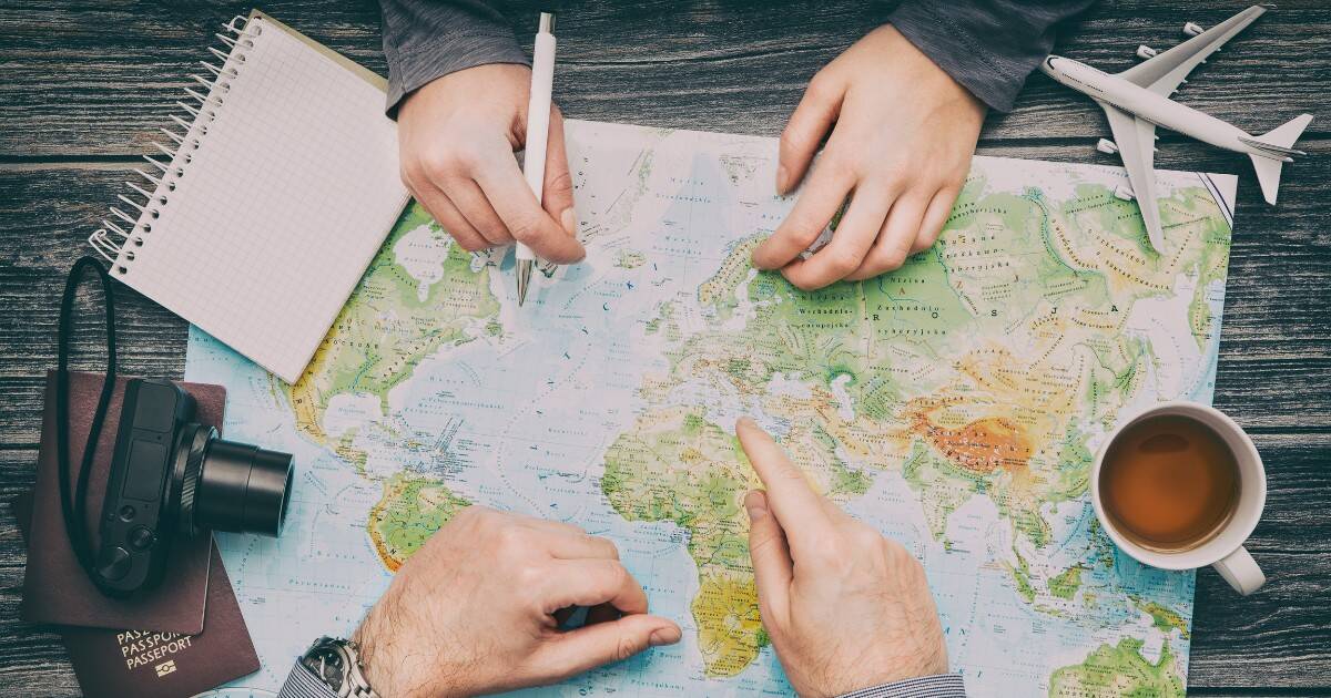Choosing a travel destination
